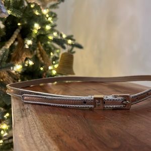 MARCIANO - Rose Gold and Gold Skinny Belt